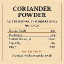 Coorander powder - nutirational facts.webp