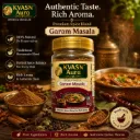 KVASN Aura Premium Garam Masala | Freshly Ground Whole Spices | Authentic Indian Blend | No Additives | Rich Flavor | 100g + 10g Bottled Pack