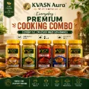 KVASN Aura Authentic South Indian Everyday Premium Cooking Combo | Pack of 5*100g