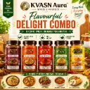 KVASN Aura Flavourful Delight Combo – Premium Masala & Spice Collection for Authentic Indian Cooking 5*100g
