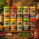KVASN Aura Monthly Spice + Pickle Combo (FMS) – Complete Kitchen Luxury Pack 10*100g+1*250g