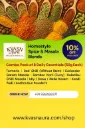 KVASN Aura Daily Essentials Homemade Spice Combo - 8 Varieties x 50 g
